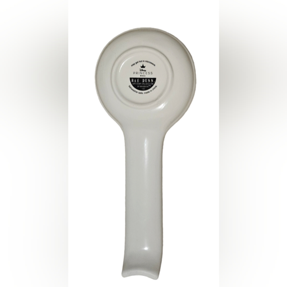 Rae Dunn Disney Princess Cinderella Ceramic Spoon Rest NEW - Picture 3 of 4